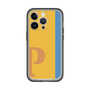Slim Protection Premium Case［ オリジナル - initial color line - P orange ］