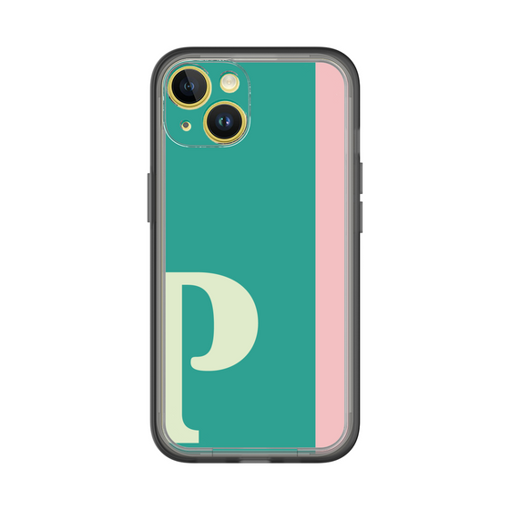 Slim Protection Premium Case［ オリジナル - initial color line - P green ］