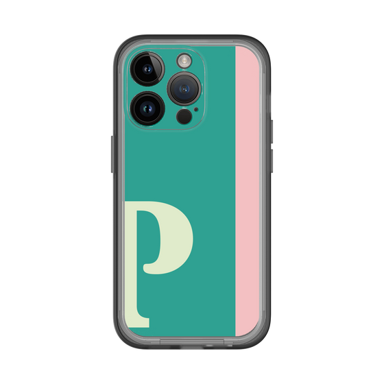 Slim Protection Premium Case［ オリジナル - initial color line - P green ］