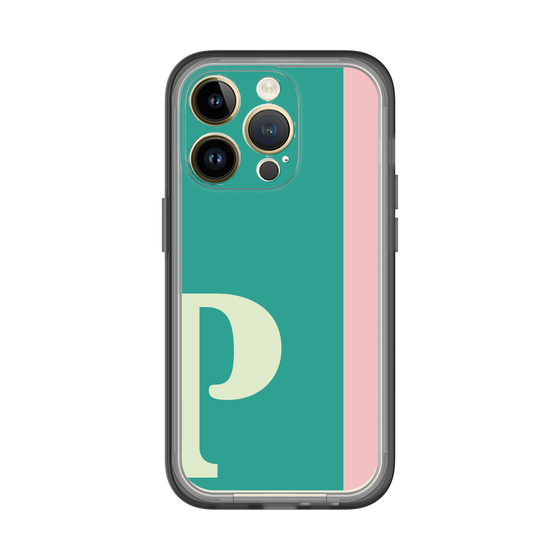 Slim Protection Premium Case［ オリジナル - initial color line - P green ］