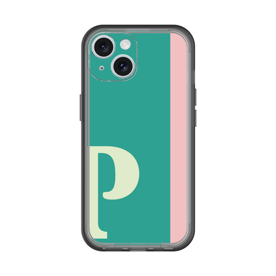 Slim Protection Premium Case［ オリジナル - initial color line - P green ］