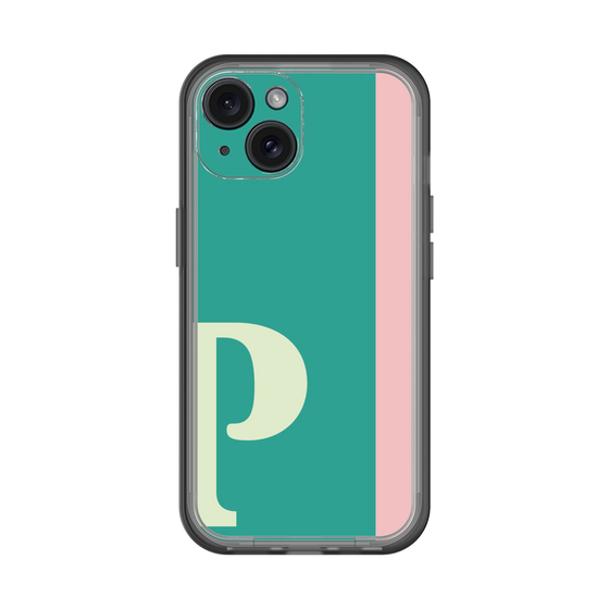 Slim Protection Premium Case［ オリジナル - initial color line - P green ］