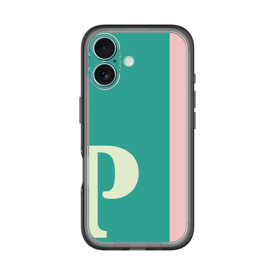 Slim Protection Premium Case［ オリジナル - initial color line - P green ］