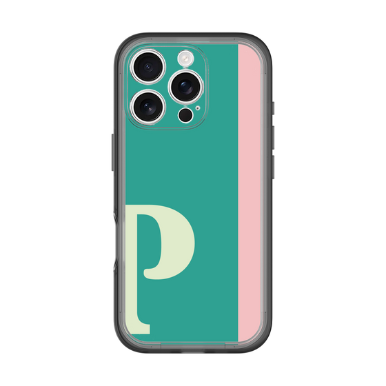 Slim Protection Premium Case［ オリジナル - initial color line - P green ］