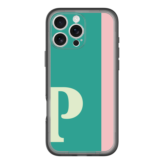 Slim Protection Premium Case［ オリジナル - initial color line - P green ］
