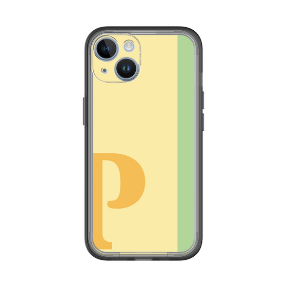 Slim Protection Premium Case［ オリジナル - initial color line - P yellow ］