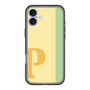 Slim Protection Premium Case［ オリジナル - initial color line - P yellow ］