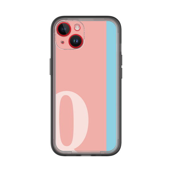Slim Protection Premium Case［ オリジナル - initial color line - Q pink ］