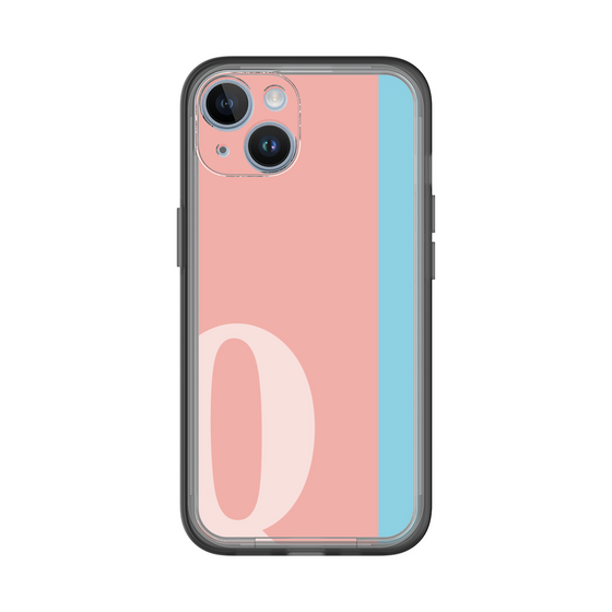 Slim Protection Premium Case［ オリジナル - initial color line - Q pink ］