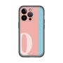 Slim Protection Premium Case［ オリジナル - initial color line - Q pink ］