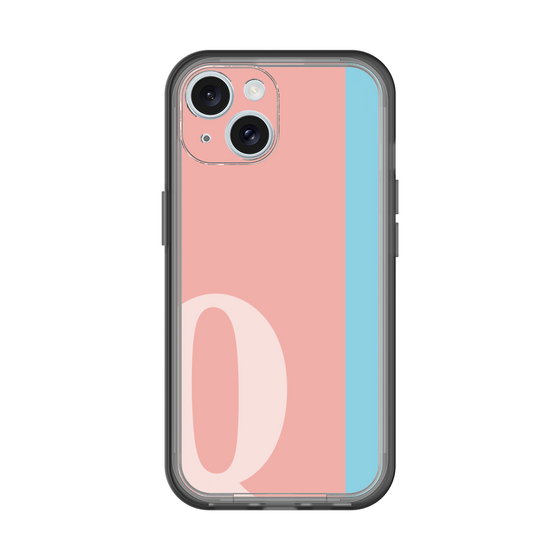 Slim Protection Premium Case［ オリジナル - initial color line - Q pink ］