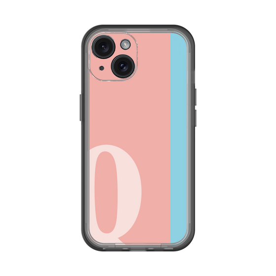 Slim Protection Premium Case［ オリジナル - initial color line - Q pink ］
