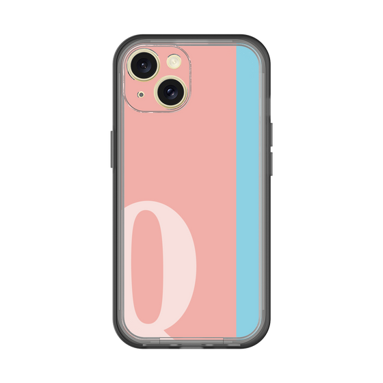 Slim Protection Premium Case［ オリジナル - initial color line - Q pink ］