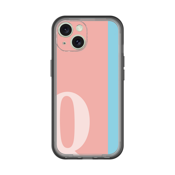 Slim Protection Premium Case［ オリジナル - initial color line - Q pink ］