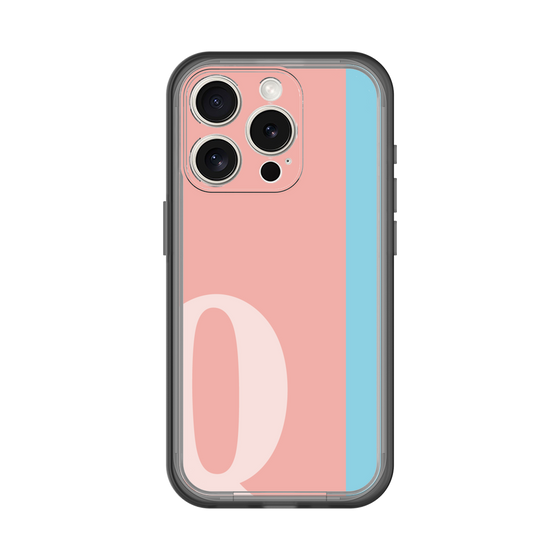 Slim Protection Premium Case［ オリジナル - initial color line - Q pink ］