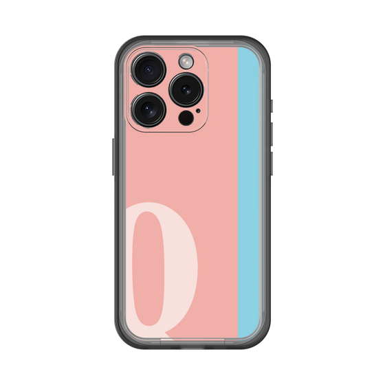 Slim Protection Premium Case［ オリジナル - initial color line - Q pink ］