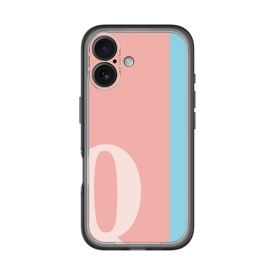 Slim Protection Premium Case［ オリジナル - initial color line - Q pink ］