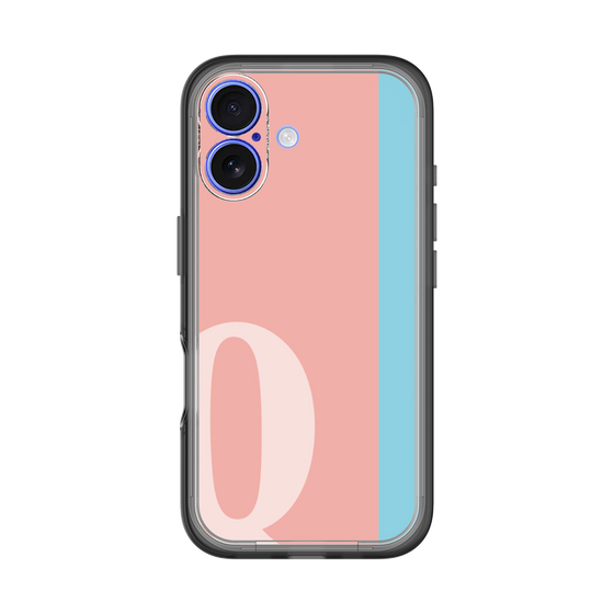 Slim Protection Premium Case［ オリジナル - initial color line - Q pink ］