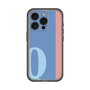 Slim Protection Premium Case［ オリジナル - initial color line - Q blue ］