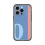 Slim Protection Premium Case［ オリジナル - initial color line - Q blue ］