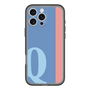 Slim Protection Premium Case［ オリジナル - initial color line - Q blue ］