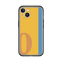 Slim Protection Premium Case［ オリジナル - initial color line - Q orange ］