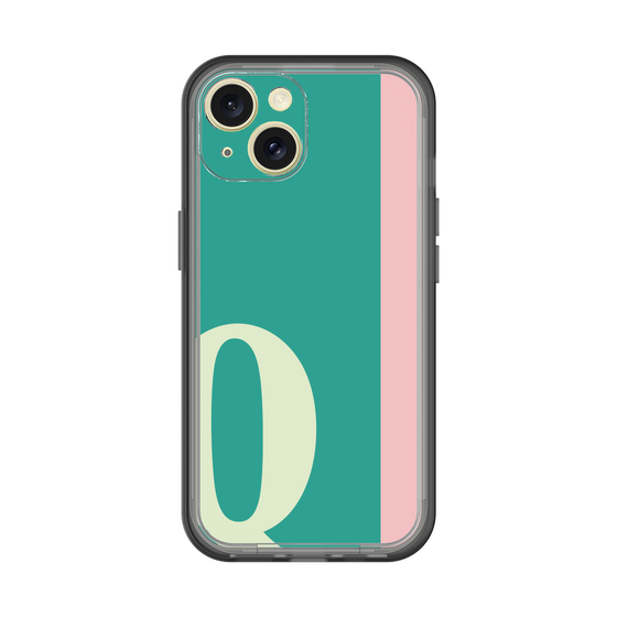 Slim Protection Premium Case［ オリジナル - initial color line - Q green ］
