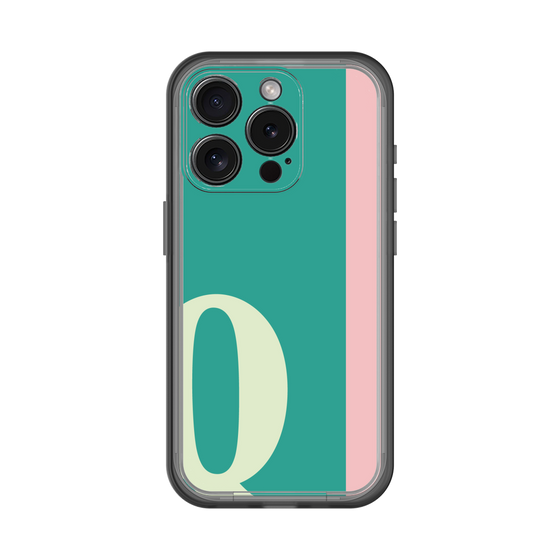 Slim Protection Premium Case［ オリジナル - initial color line - Q green ］