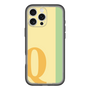 Slim Protection Premium Case［ オリジナル - initial color line - Q yellow ］