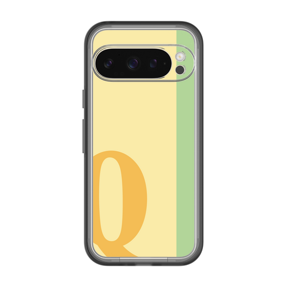 Slim Protection Premium Case［ オリジナル - initial color line - Q yellow ］