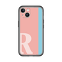 Slim Protection Premium Case［ オリジナル - initial color line - R pink ］