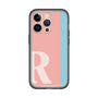 Slim Protection Premium Case［ オリジナル - initial color line - R pink ］