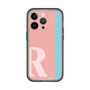 Slim Protection Premium Case［ オリジナル - initial color line - R pink ］