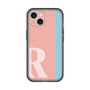 Slim Protection Premium Case［ オリジナル - initial color line - R pink ］