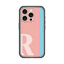 Slim Protection Premium Case［ オリジナル - initial color line - R pink ］