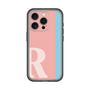 Slim Protection Premium Case［ オリジナル - initial color line - R pink ］