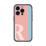 Slim Protection Premium Case［ オリジナル - initial color line - R pink ］
