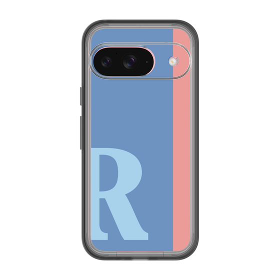 Slim Protection Premium Case［ オリジナル - initial color line - R blue ］