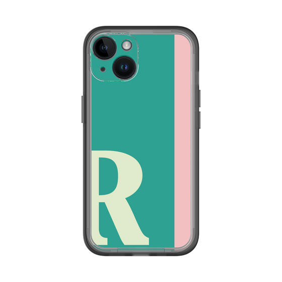Slim Protection Premium Case［ オリジナル - initial color line - R green ］
