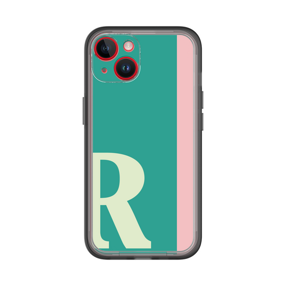 Slim Protection Premium Case［ オリジナル - initial color line - R green ］
