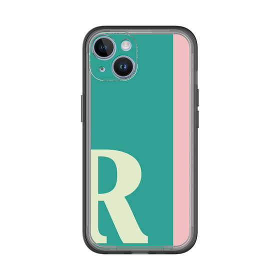 Slim Protection Premium Case［ オリジナル - initial color line - R green ］