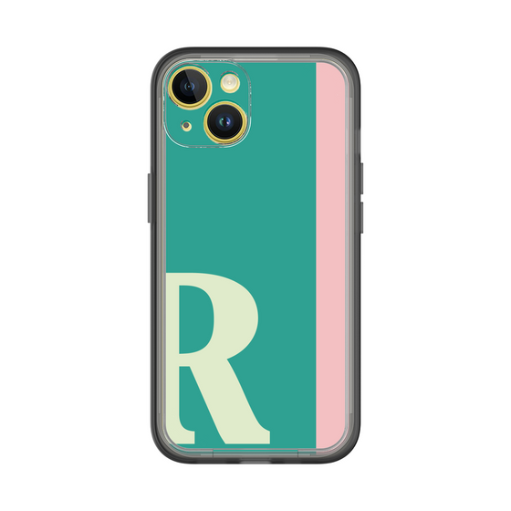 Slim Protection Premium Case［ オリジナル - initial color line - R green ］