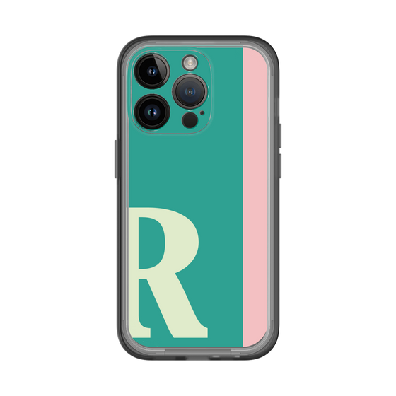 Slim Protection Premium Case［ オリジナル - initial color line - R green ］