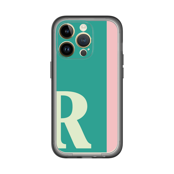 Slim Protection Premium Case［ オリジナル - initial color line - R green ］