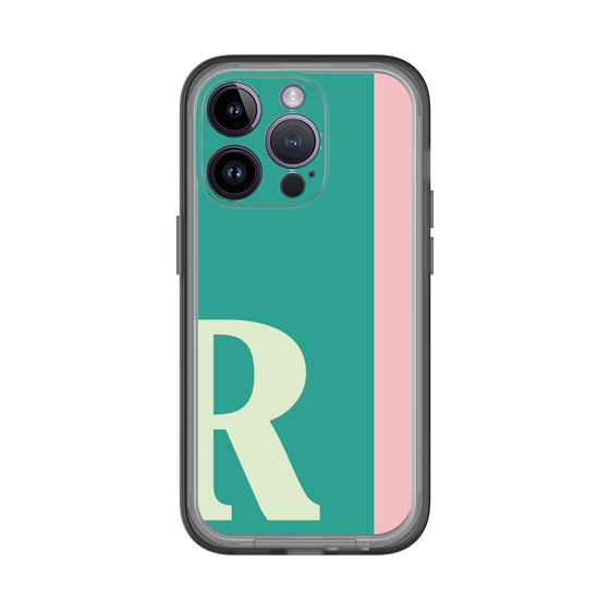 Slim Protection Premium Case［ オリジナル - initial color line - R green ］