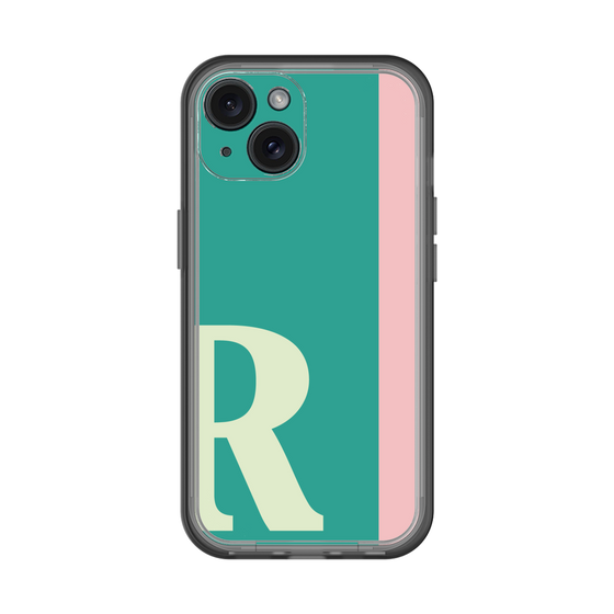 Slim Protection Premium Case［ オリジナル - initial color line - R green ］