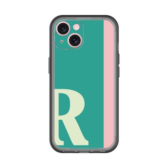 Slim Protection Premium Case［ オリジナル - initial color line - R green ］