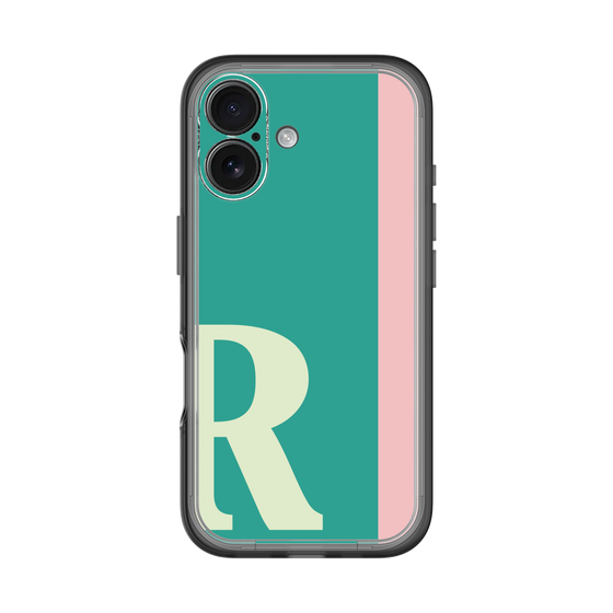 Slim Protection Premium Case［ オリジナル - initial color line - R green ］