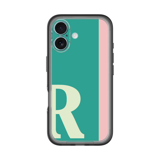 Slim Protection Premium Case［ オリジナル - initial color line - R green ］