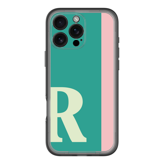 Slim Protection Premium Case［ オリジナル - initial color line - R green ］
